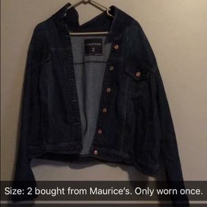 Size 2 Maurices Jean Jacket